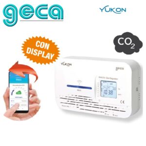 GECA - YUKON 860 CO2 Rivelatore Anidride Carbonica Wi-Fi